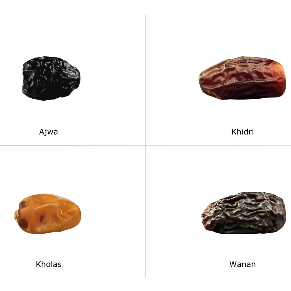 Legenda curmalelor din pachetul de degustare Nr. 2